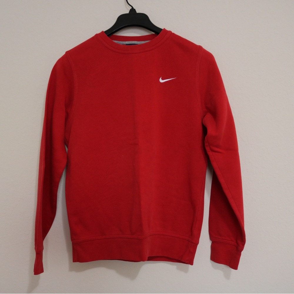 Nike red sweater